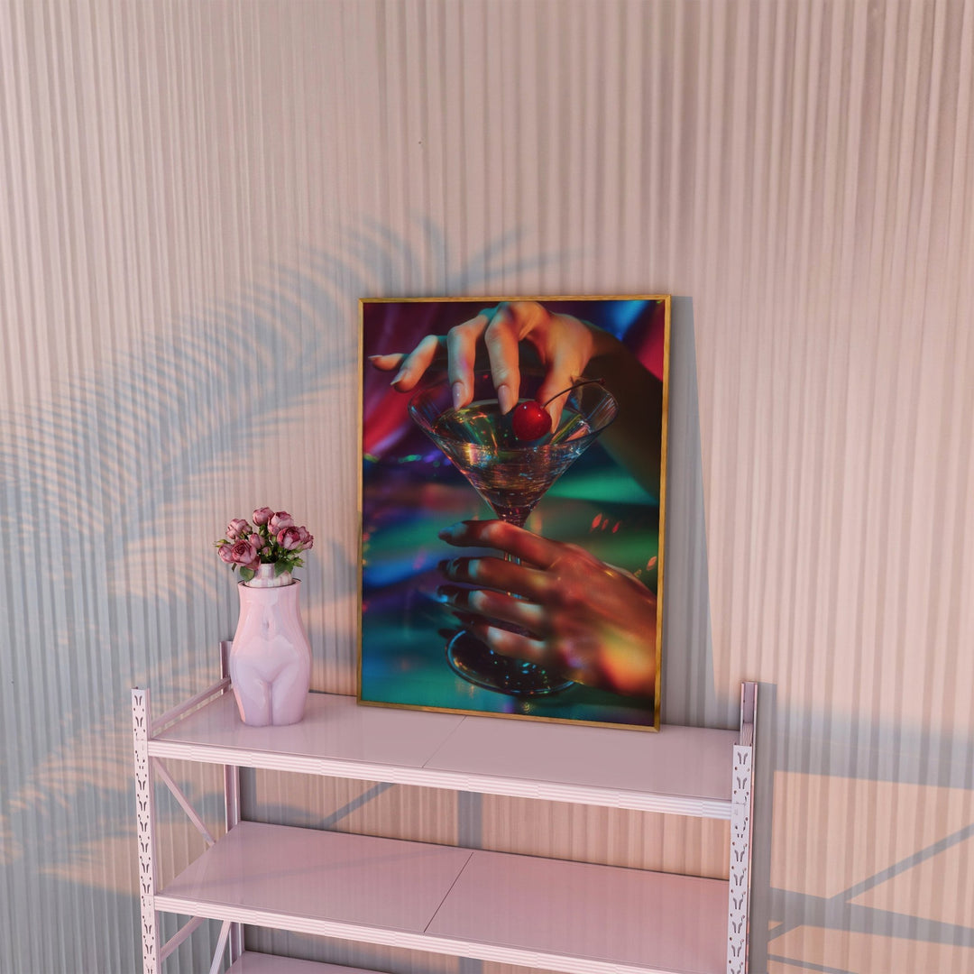 Cherry Disco Wall Art wall - art - picture - poster