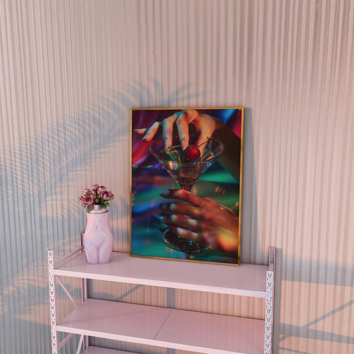 Cherry Disco Wall Art wall - art - picture - poster
