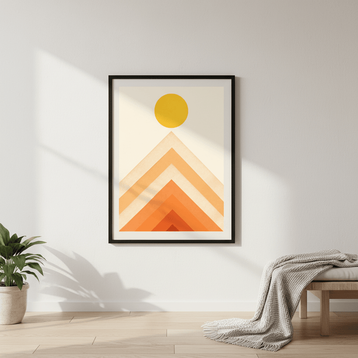 Chevron Sky by Florent Bodart wall - art - picture - poster