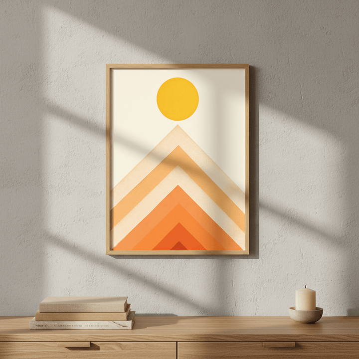 Chevron Sky by Florent Bodart wall - art - picture - poster