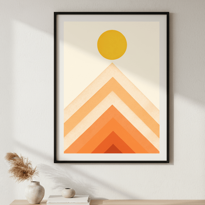Chevron Sky by Florent Bodart wall - art - picture - poster