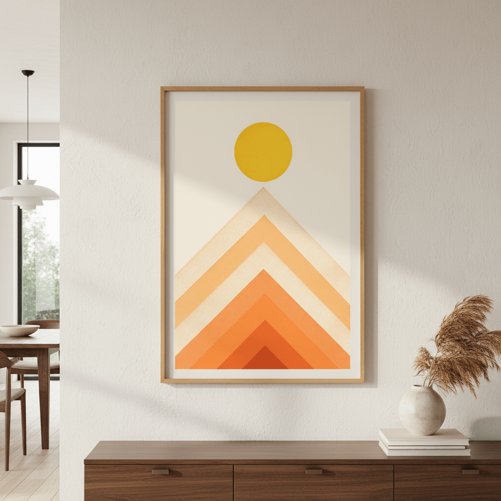 Chevron Sky by Florent Bodart wall - art - picture - poster