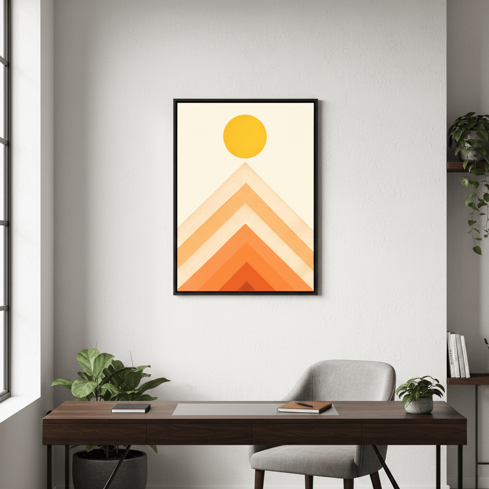 Chevron Sky by Florent Bodart wall - art - picture - poster