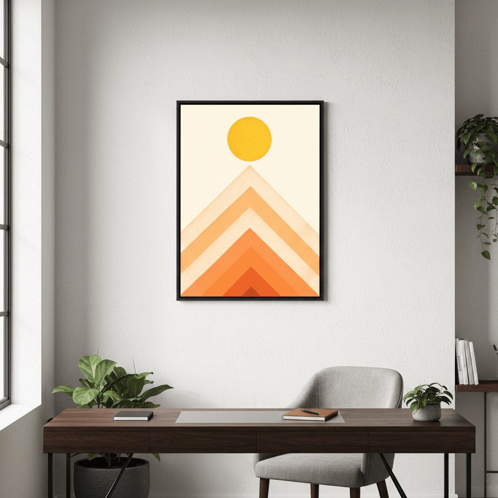 Chevron Sky by Florent Bodart wall - art - picture - poster