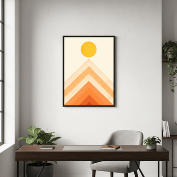 Chevron Sky by Florent Bodart wall - art - picture - poster