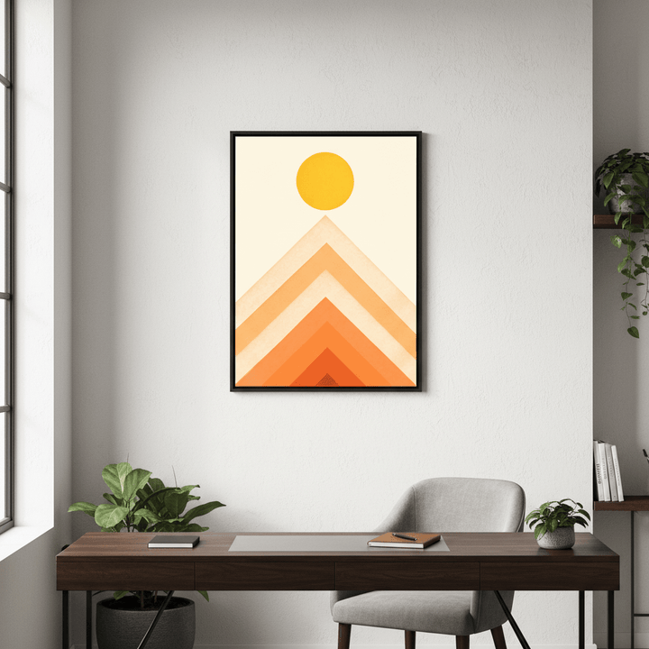 Chevron Sky by Florent Bodart wall - art - picture - poster