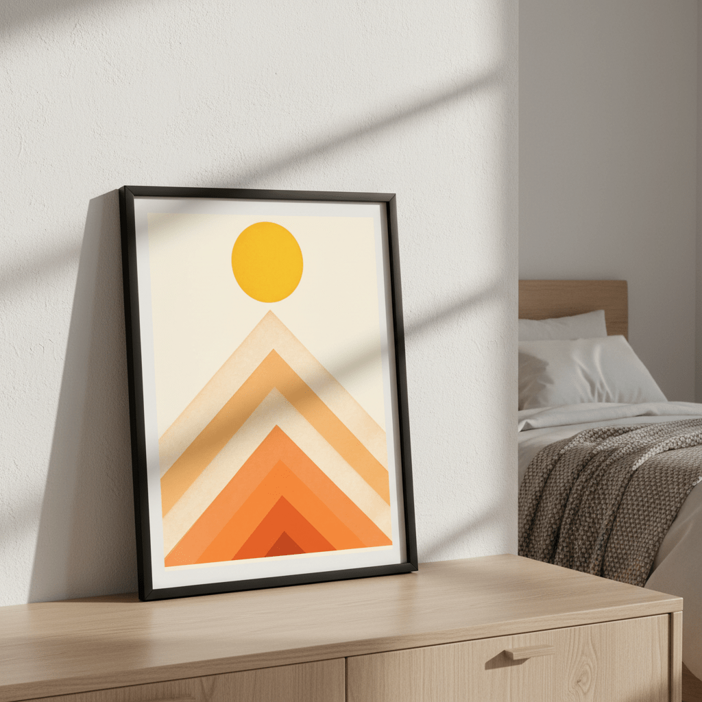 Chevron Sky by Florent Bodart wall - art - picture - poster