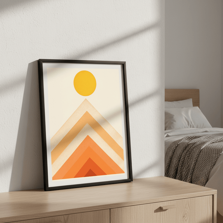 Chevron Sky by Florent Bodart wall - art - picture - poster