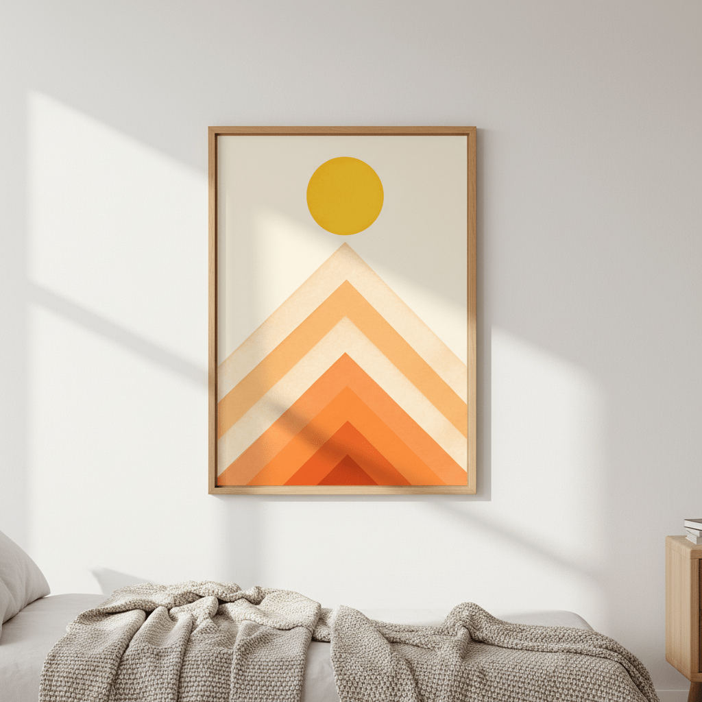 Chevron Sky by Florent Bodart wall - art - picture - poster