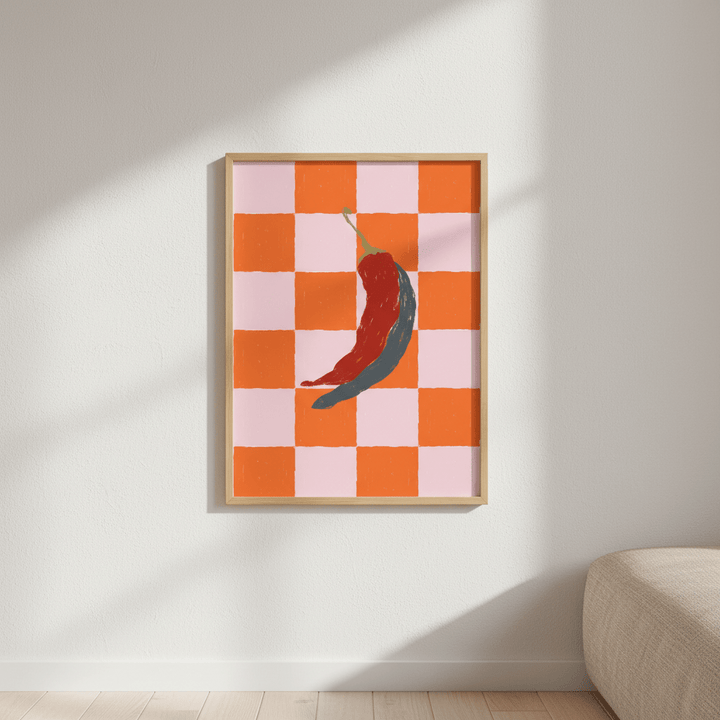 Chillie by Ivy Green Illustrations wall - art - picture - poster