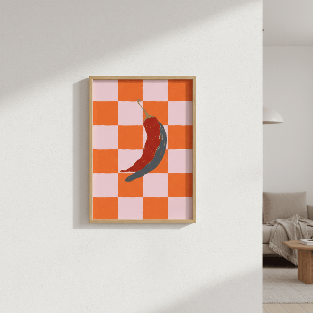 Chillie by Ivy Green Illustrations wall - art - picture - poster