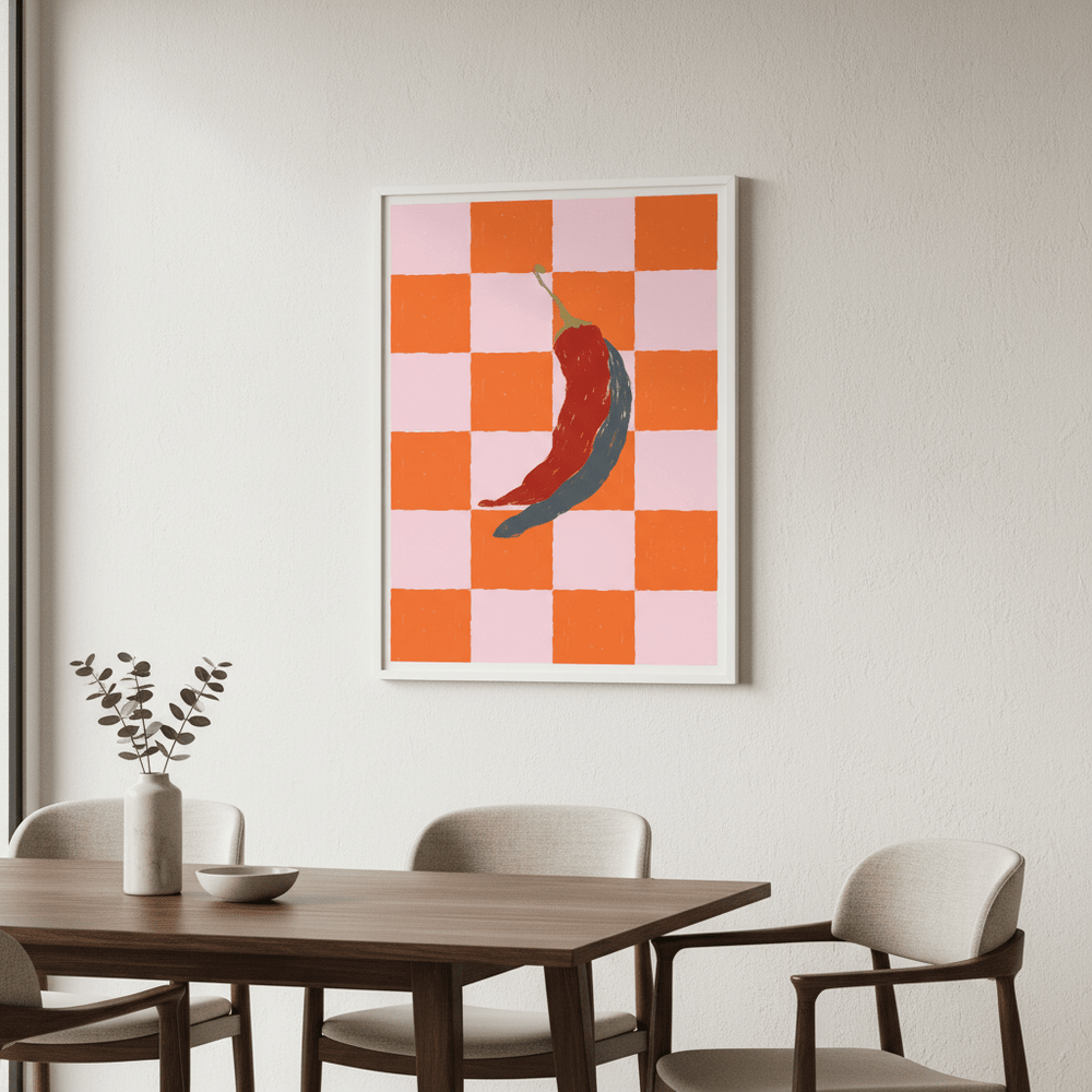 Chillie by Ivy Green Illustrations wall - art - picture - poster