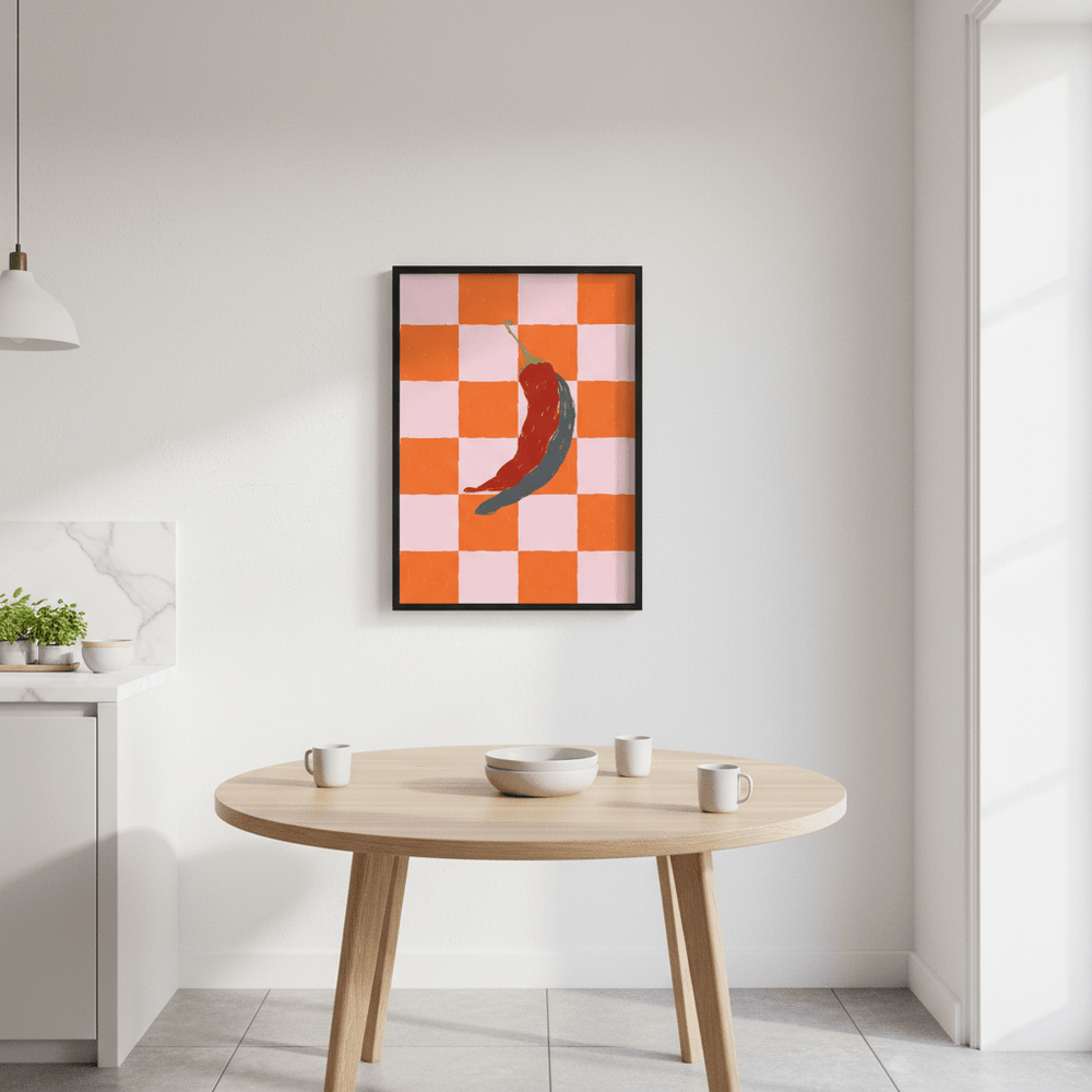 Chillie by Ivy Green Illustrations wall - art - picture - poster