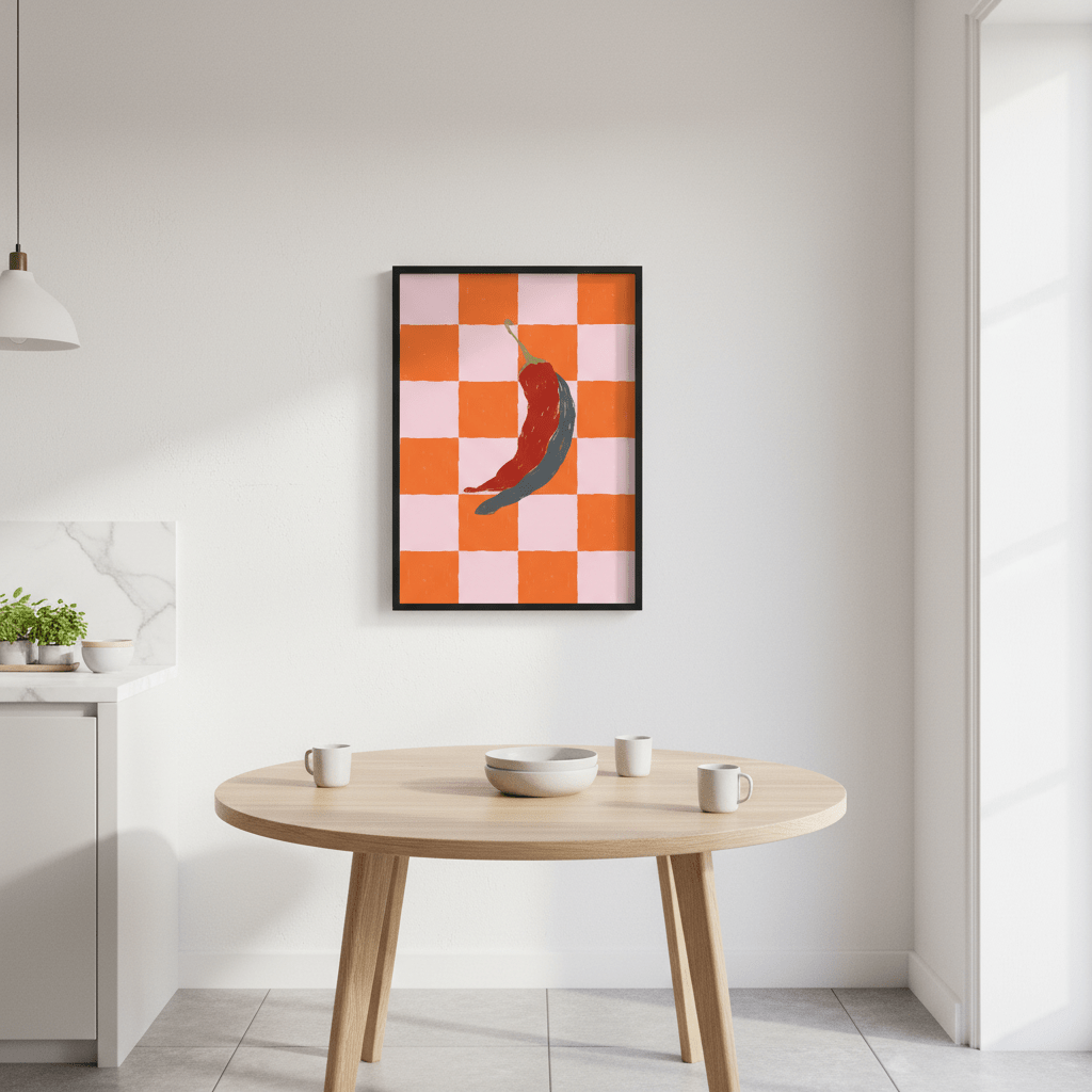 Chillie by Ivy Green Illustrations wall - art - picture - poster