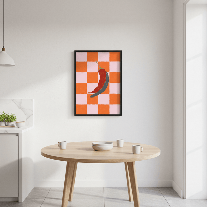 Chillie by Ivy Green Illustrations wall - art - picture - poster