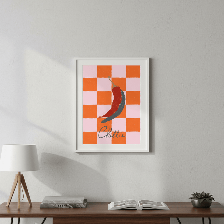 Chillie Text by Ivy Green Illustrations wall - art - picture - poster