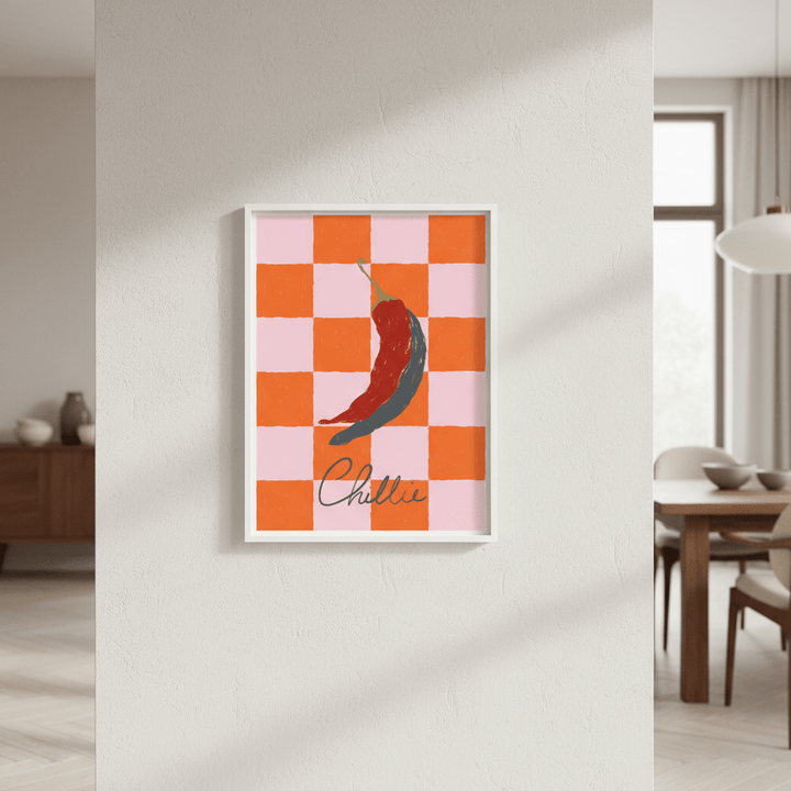 Chillie Text by Ivy Green Illustrations wall - art - picture - poster
