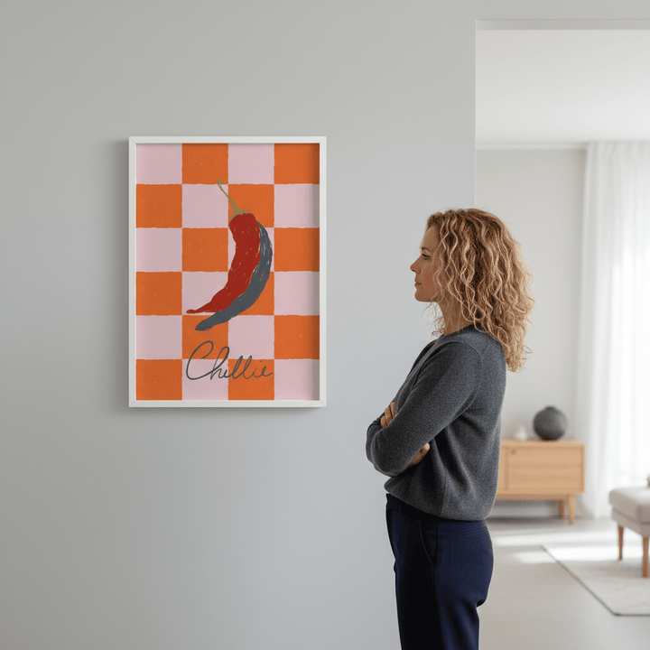 Chillie Text by Ivy Green Illustrations wall - art - picture - poster