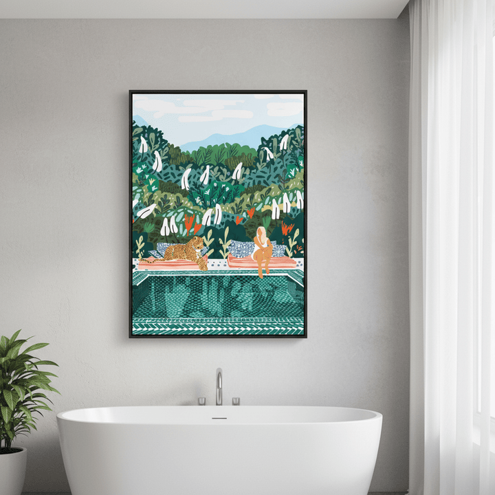 Chilling by 83 Oranges wall - art - picture - poster