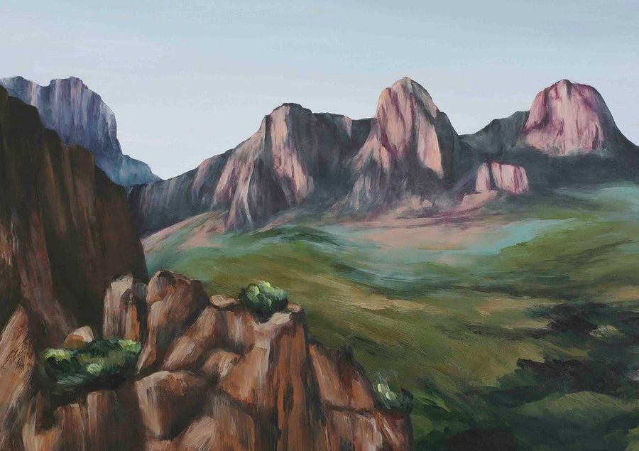 Chisos Mountains by Meredith O'Neal
