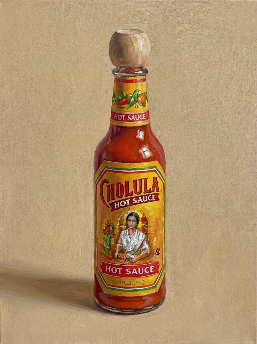 Cholula Hot Sauce Illustration Sketch