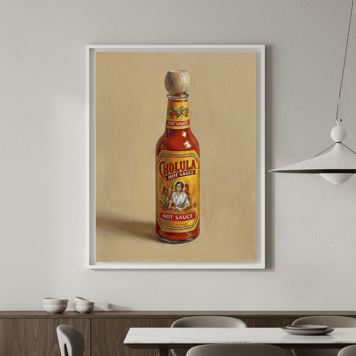 Cholula Hot Sauce Illustration Sketch wall - art - picture - poster