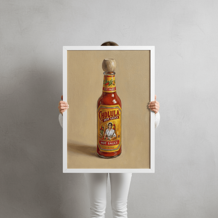 Cholula Hot Sauce Illustration Sketch wall - art - picture - poster