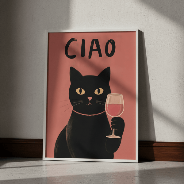 CIAO Cat | Art & Canvas Print