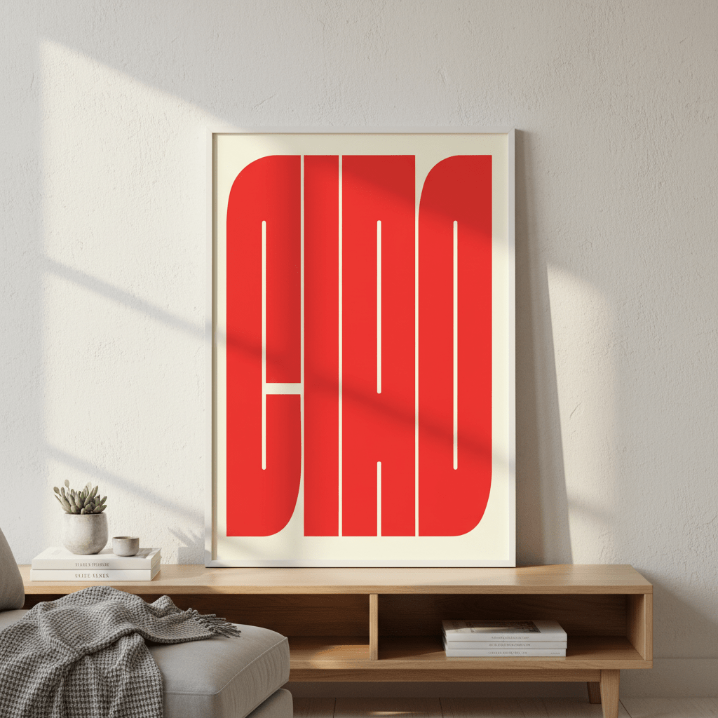 CIAO Wall Art Print wall - art - picture - poster