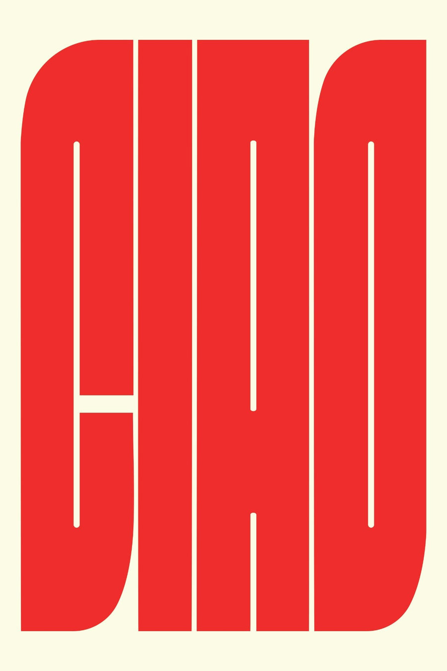 CIAO Wall Art Print