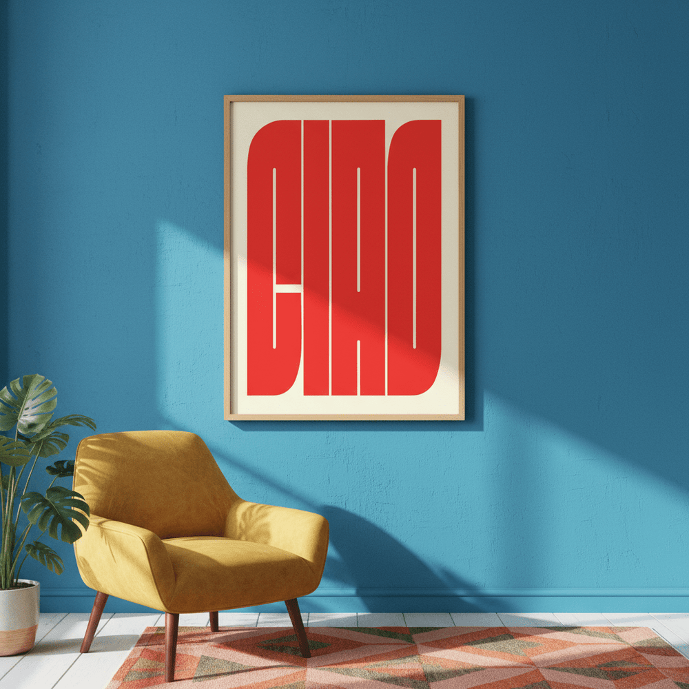 CIAO Wall Art Print wall - art - picture - poster