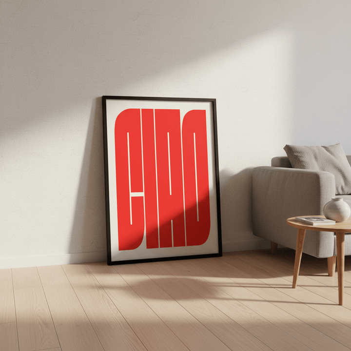 CIAO Wall Art Print wall - art - picture - poster