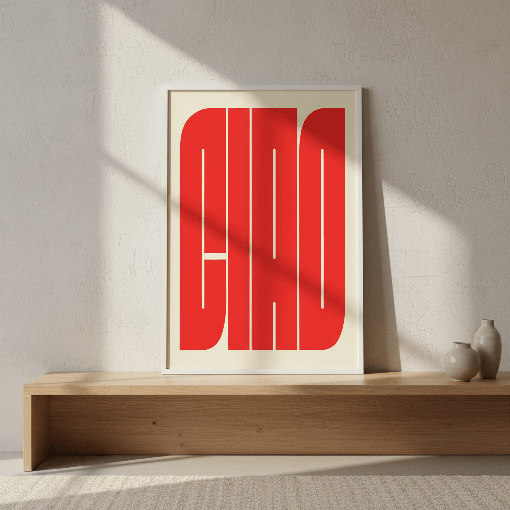 CIAO Wall Art Print wall - art - picture - poster