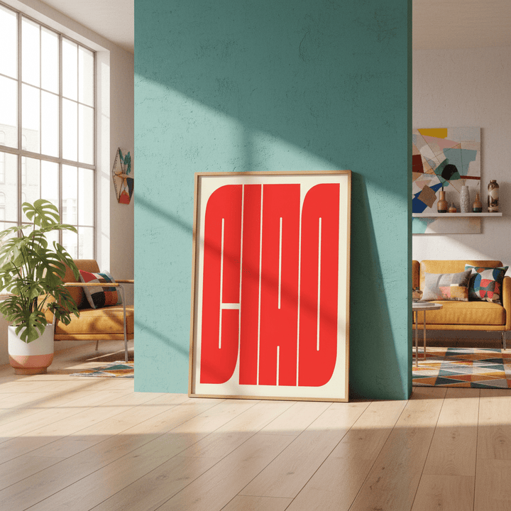 CIAO Wall Art Print wall - art - picture - poster
