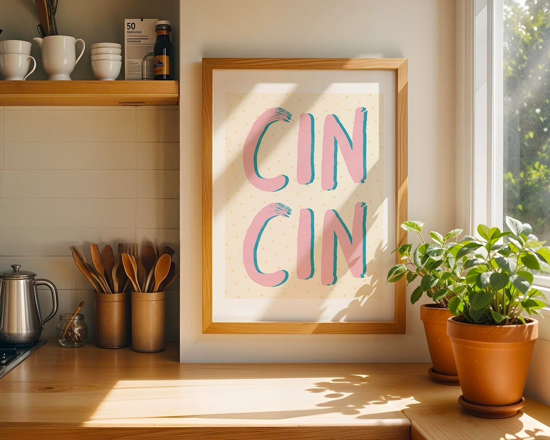 Cin Cin Kitchen Artwork - Style My Wall