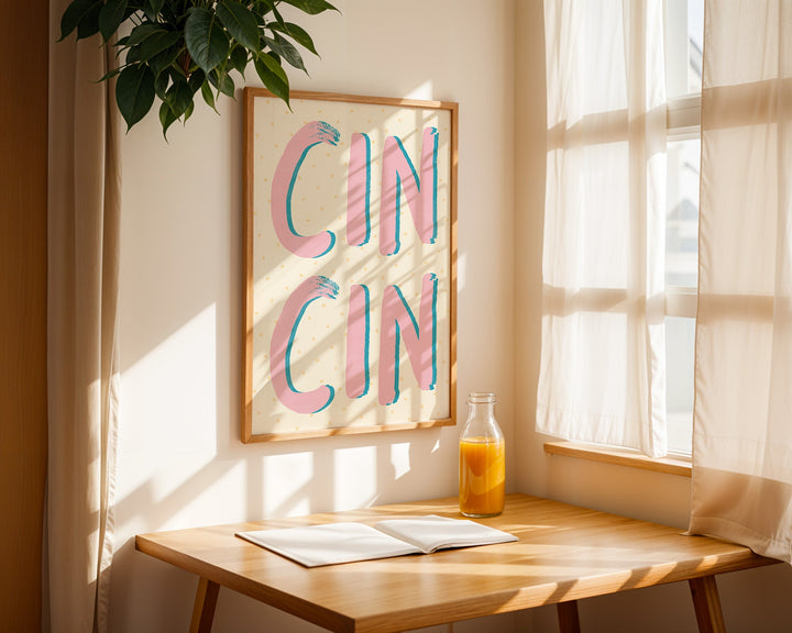 Cin Cin Kitchen Artwork - Style My Wall