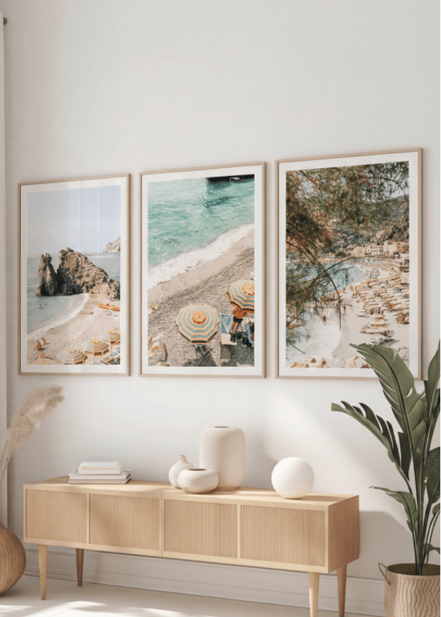 Cinque Terre Photography Coastal Set of 3