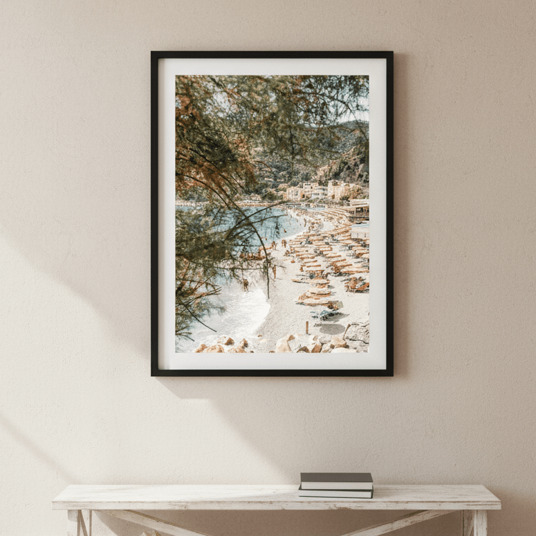 Cinque Terre Town Beach Italy Wall Art wall - art - picture - poster