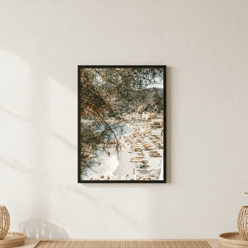 Cinque Terre Town Beach Italy Wall Art wall - art - picture - poster