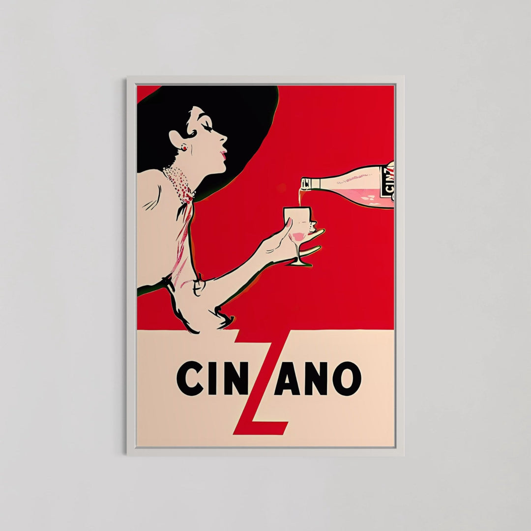 Cinzano (Drink) 1954 Wall Art - Style My Wall