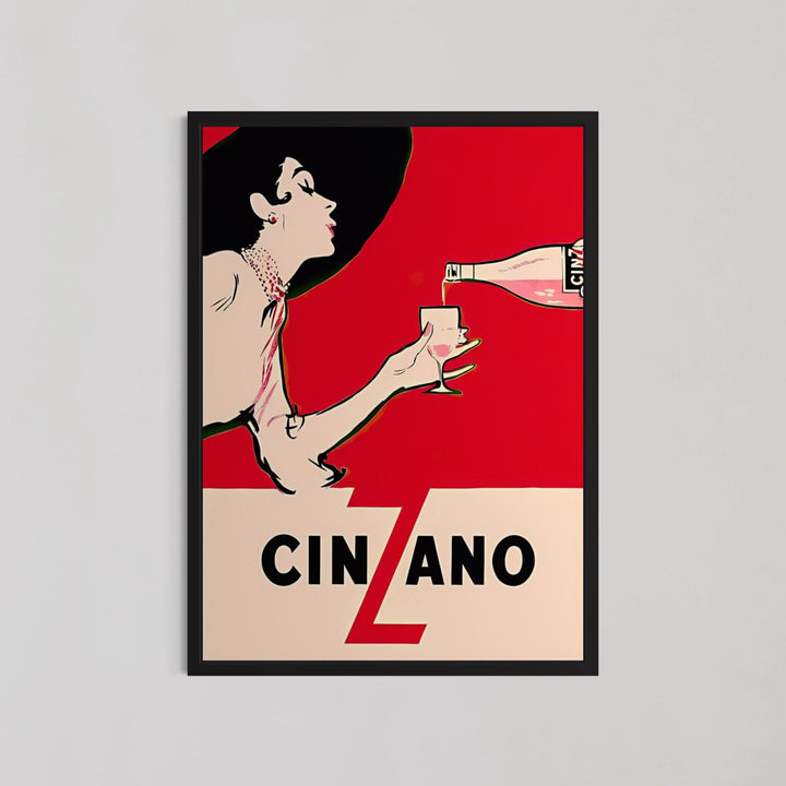 Cinzano (Drink) 1954 Wall Art - Style My Wall