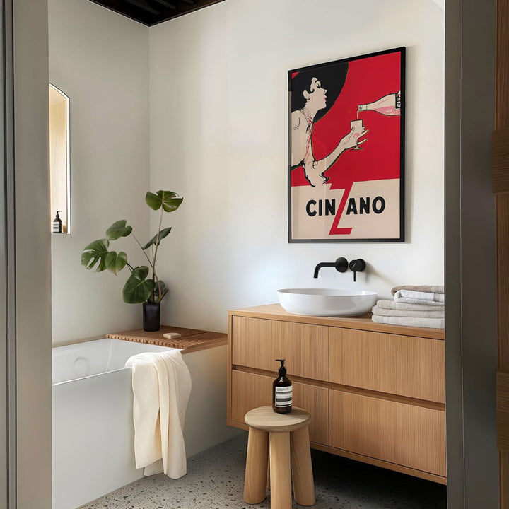 Cinzano (Drink) 1954 Wall Art - Style My Wall