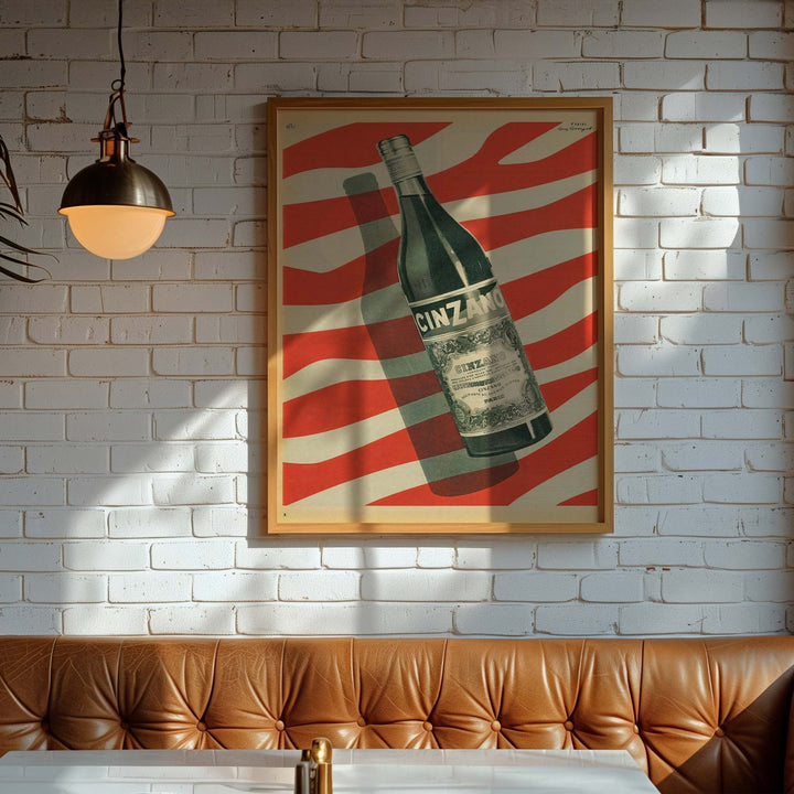 Cinzano Vintage Poster Retro Advertisement Wall Art wall - art - picture - poster
