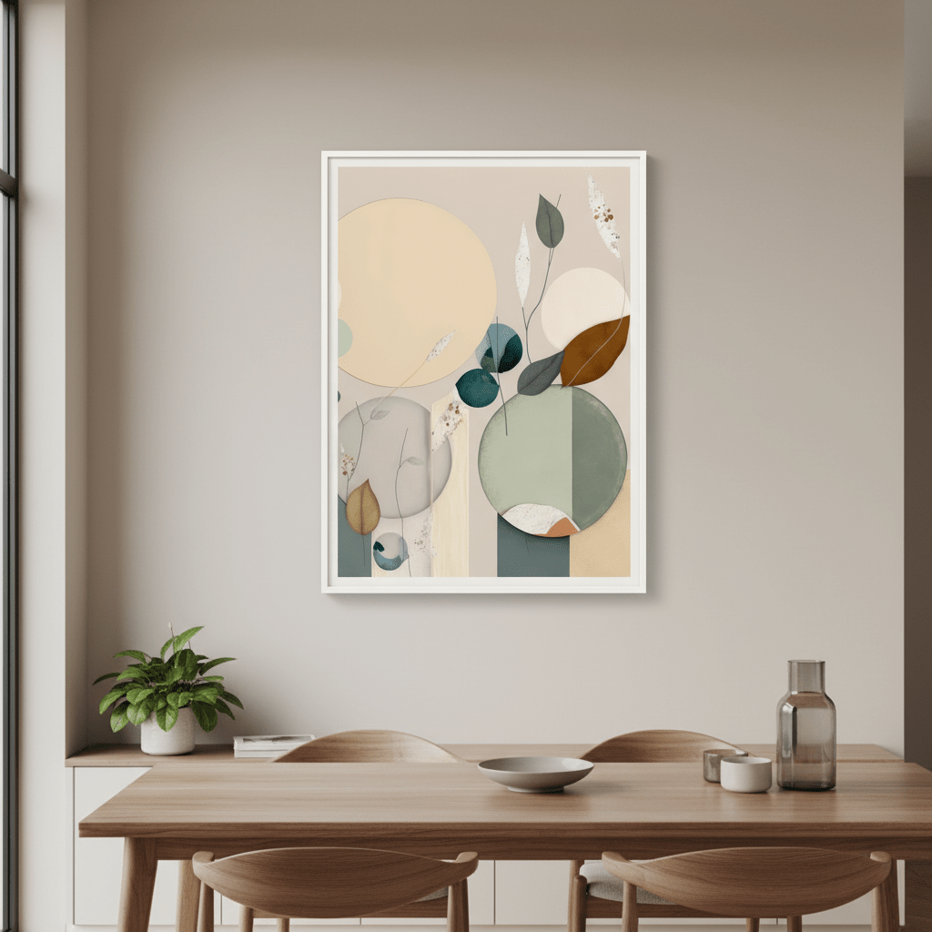 Circular Oasis by Bella Eve wall - art - picture - poster
