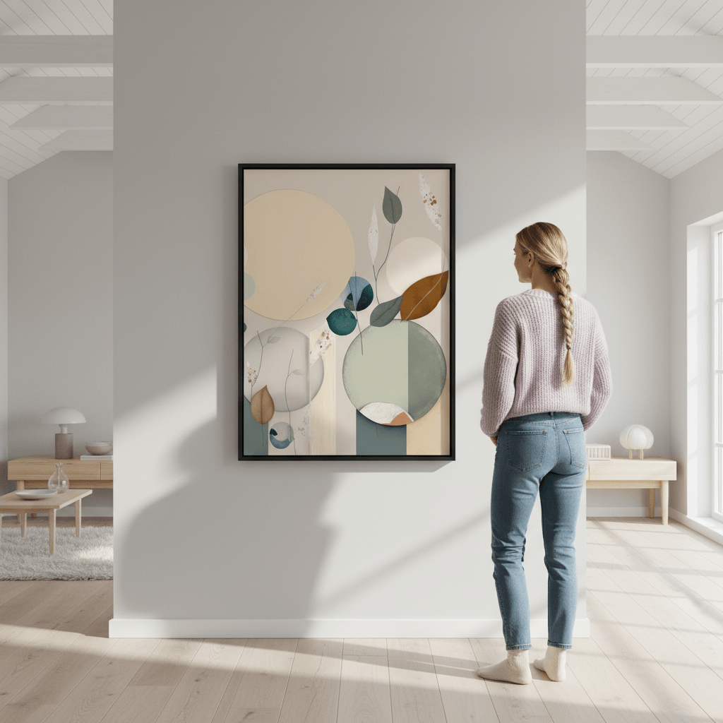 Circular Oasis by Bella Eve wall - art - picture - poster