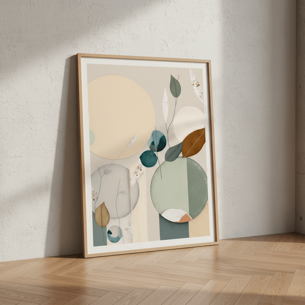 Circular Oasis by Bella Eve wall - art - picture - poster