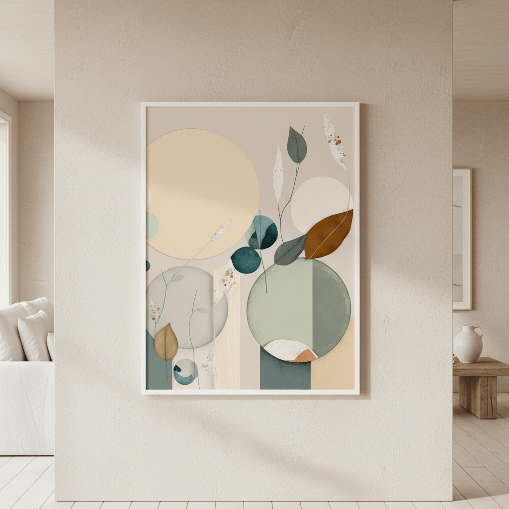 Circular Oasis by Bella Eve wall - art - picture - poster