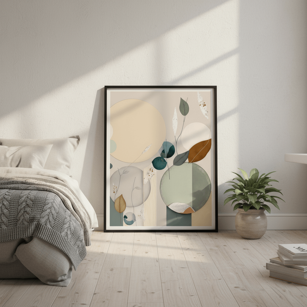 Circular Oasis by Bella Eve wall - art - picture - poster
