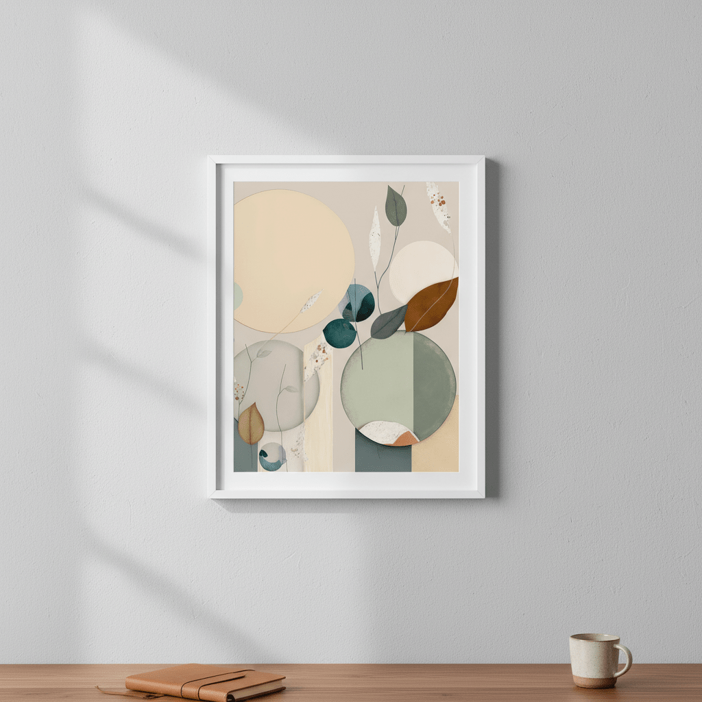 Circular Oasis by Bella Eve wall - art - picture - poster