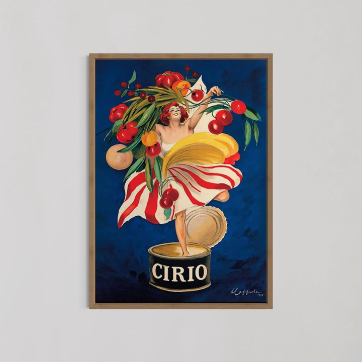 Cirio Tomato Can Vintage Wall Art - Style My Wall